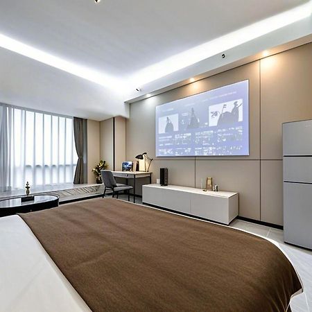 Yu Manju High-Floor Huge-Screen Audiovisual Hotel-Guangzhou Tower Zhujiang New Town Sports West Road Branch Esterno foto