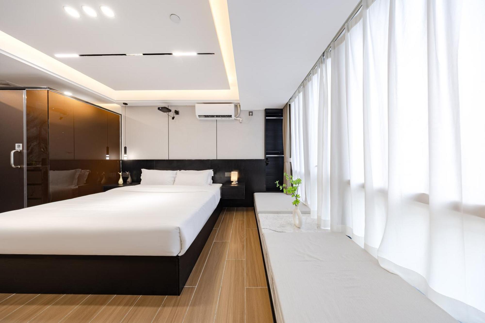 Yu Manju High-Floor Huge-Screen Audiovisual Hotel-Guangzhou Tower Zhujiang New Town Sports West Road Branch Esterno foto