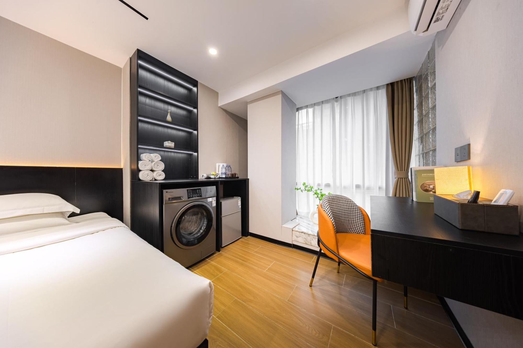 Yu Manju High-Floor Huge-Screen Audiovisual Hotel-Guangzhou Tower Zhujiang New Town Sports West Road Branch Esterno foto