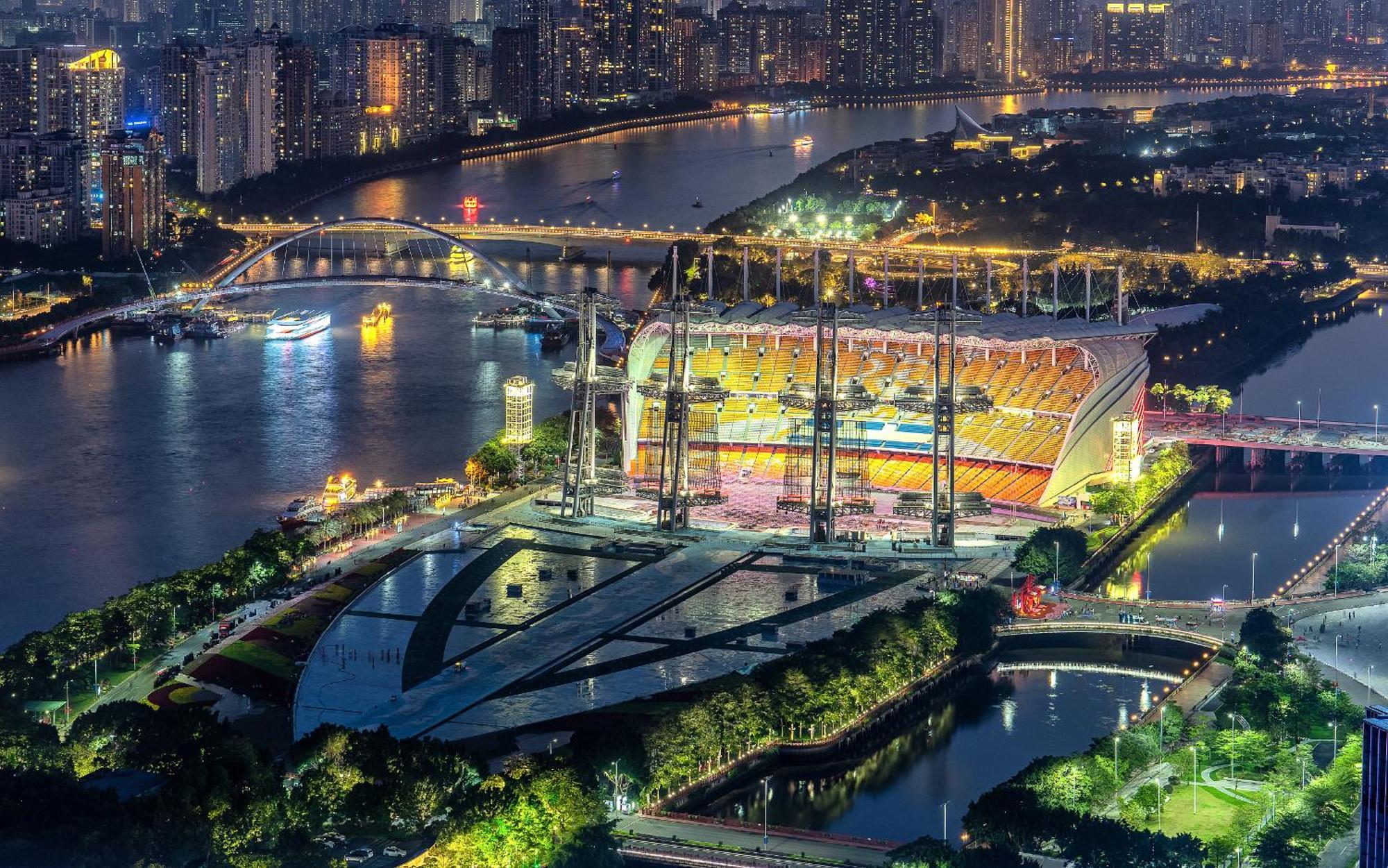 Yu Manju High-Floor Huge-Screen Audiovisual Hotel-Guangzhou Tower Zhujiang New Town Sports West Road Branch Esterno foto