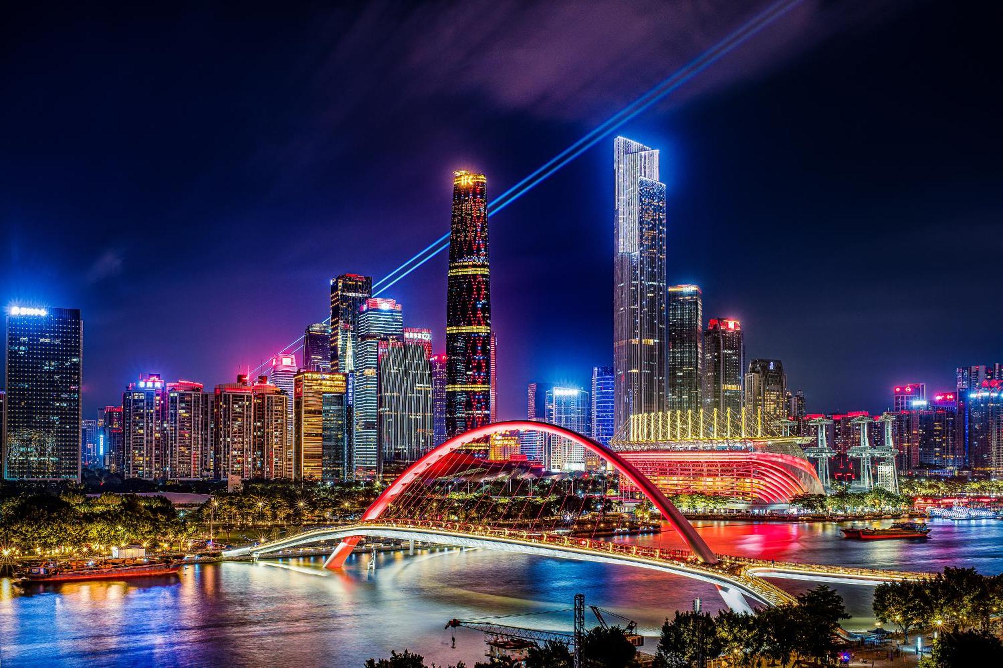 Yu Manju High-Floor Huge-Screen Audiovisual Hotel-Guangzhou Tower Zhujiang New Town Sports West Road Branch Esterno foto