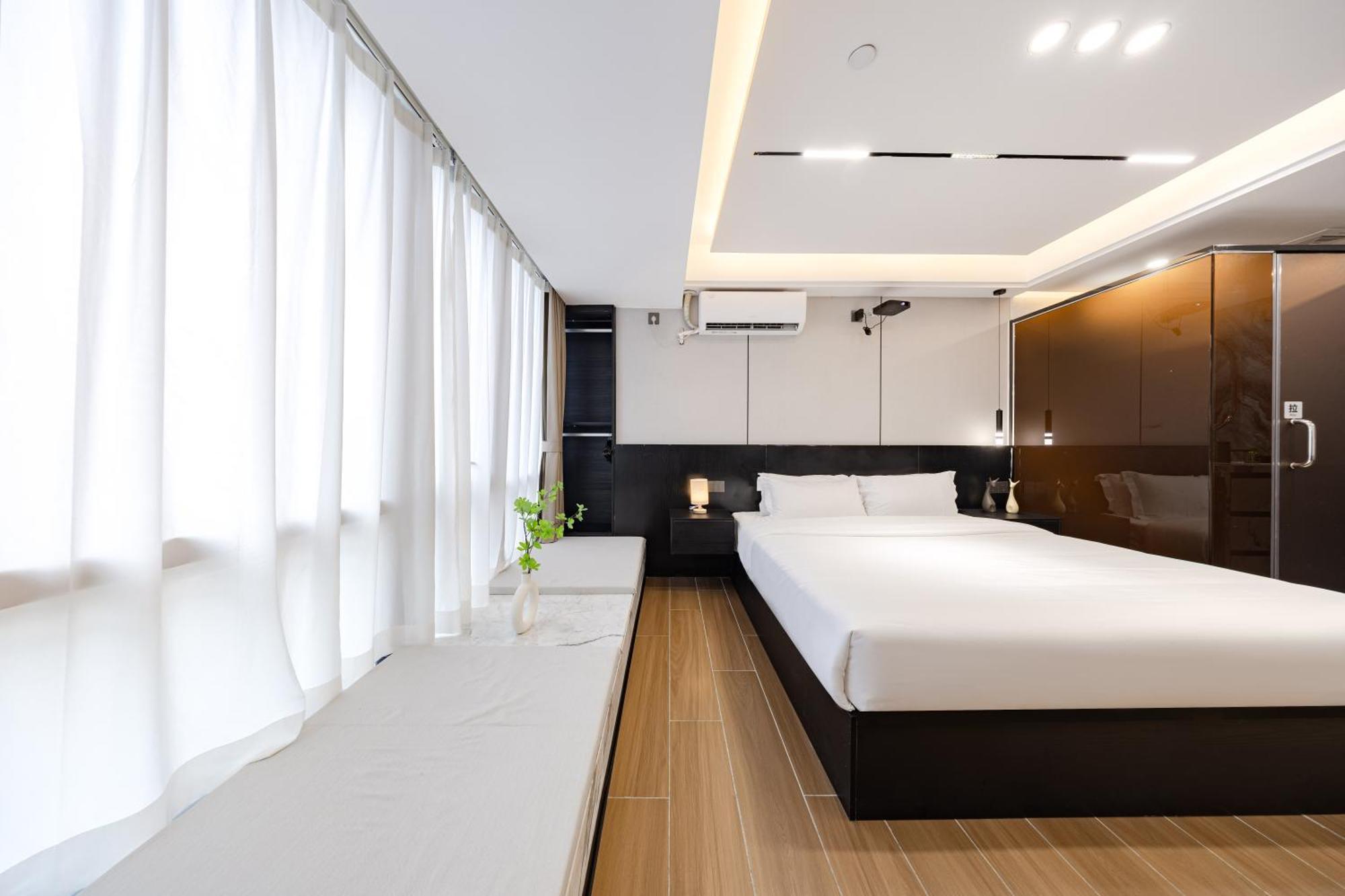 Yu Manju High-Floor Huge-Screen Audiovisual Hotel-Guangzhou Tower Zhujiang New Town Sports West Road Branch Esterno foto