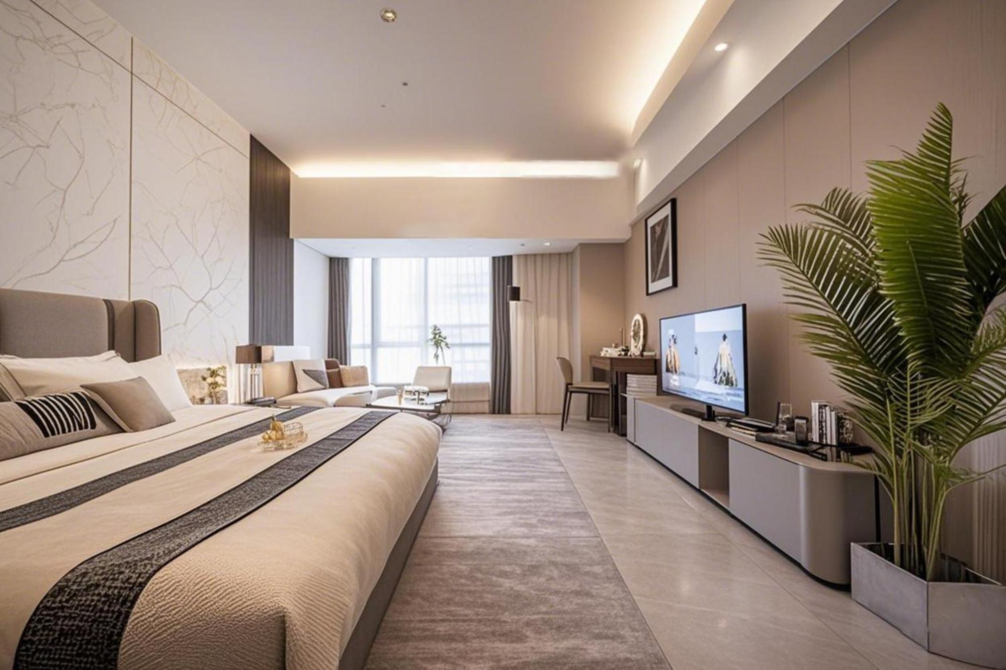 Yu Manju High-Floor Huge-Screen Audiovisual Hotel-Guangzhou Tower Zhujiang New Town Sports West Road Branch Esterno foto