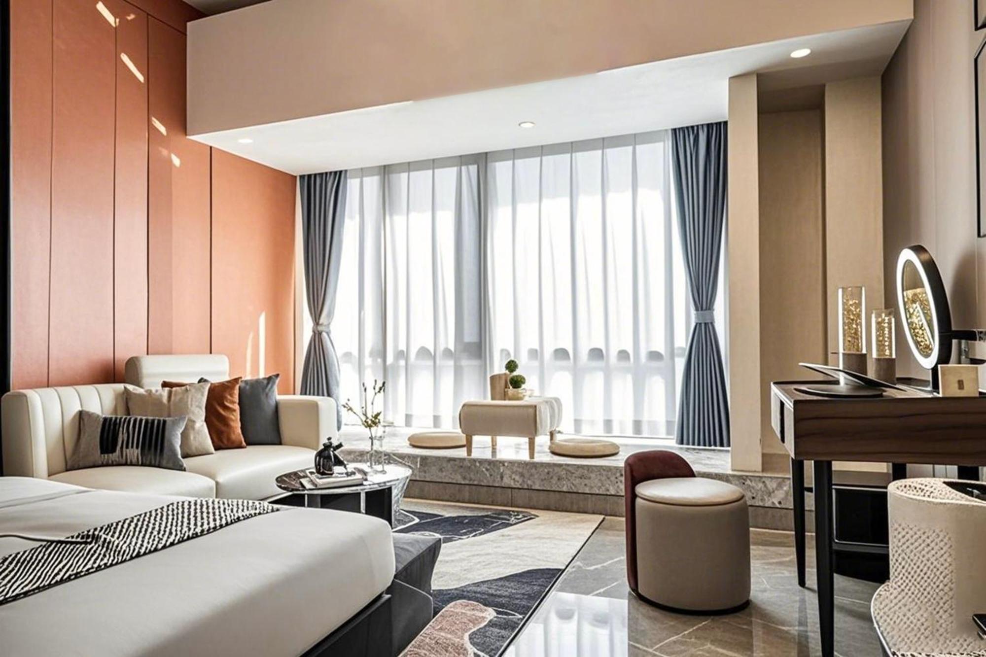 Yu Manju High-Floor Huge-Screen Audiovisual Hotel-Guangzhou Tower Zhujiang New Town Sports West Road Branch Esterno foto