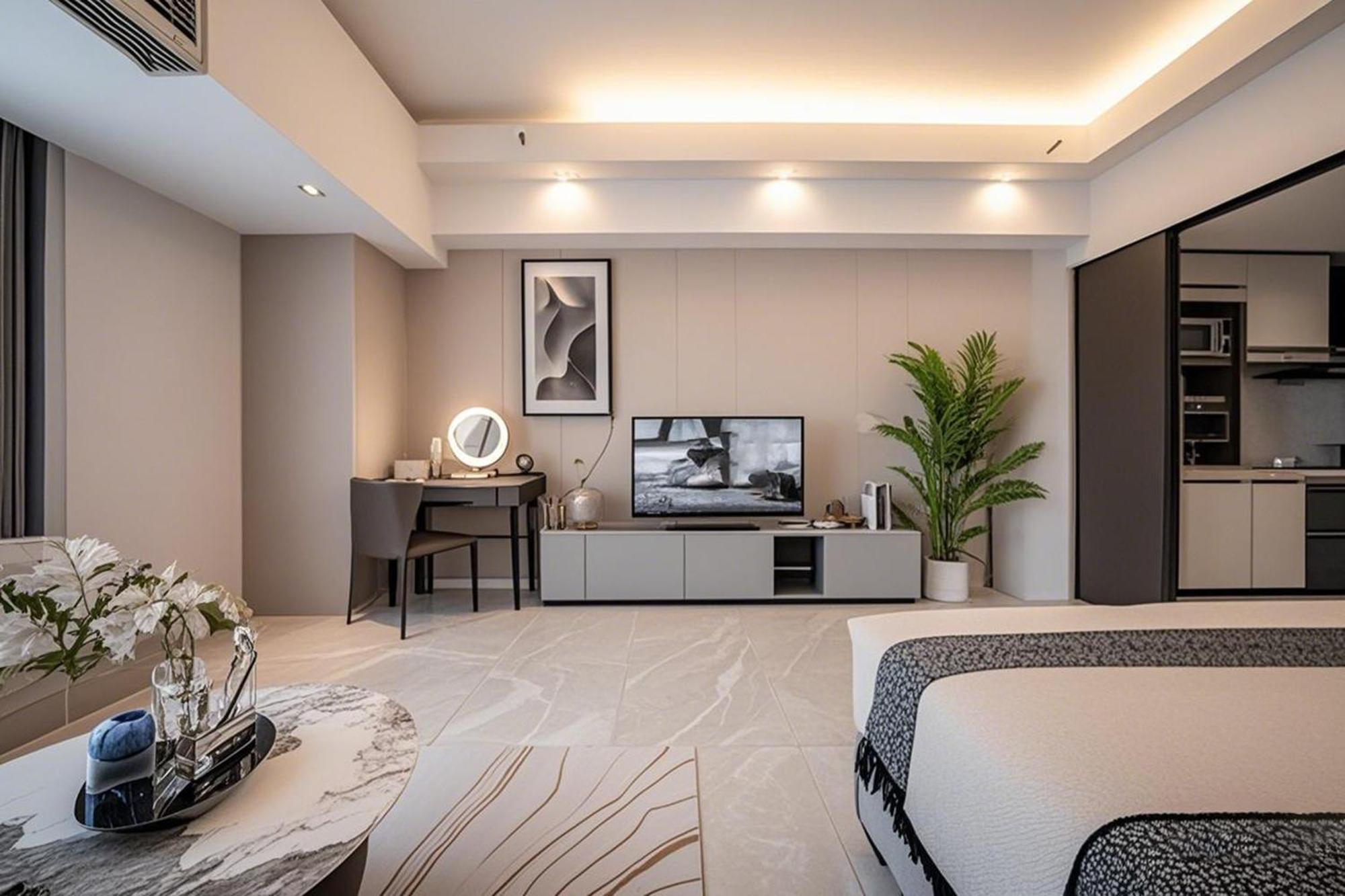 Yu Manju High-Floor Huge-Screen Audiovisual Hotel-Guangzhou Tower Zhujiang New Town Sports West Road Branch Esterno foto